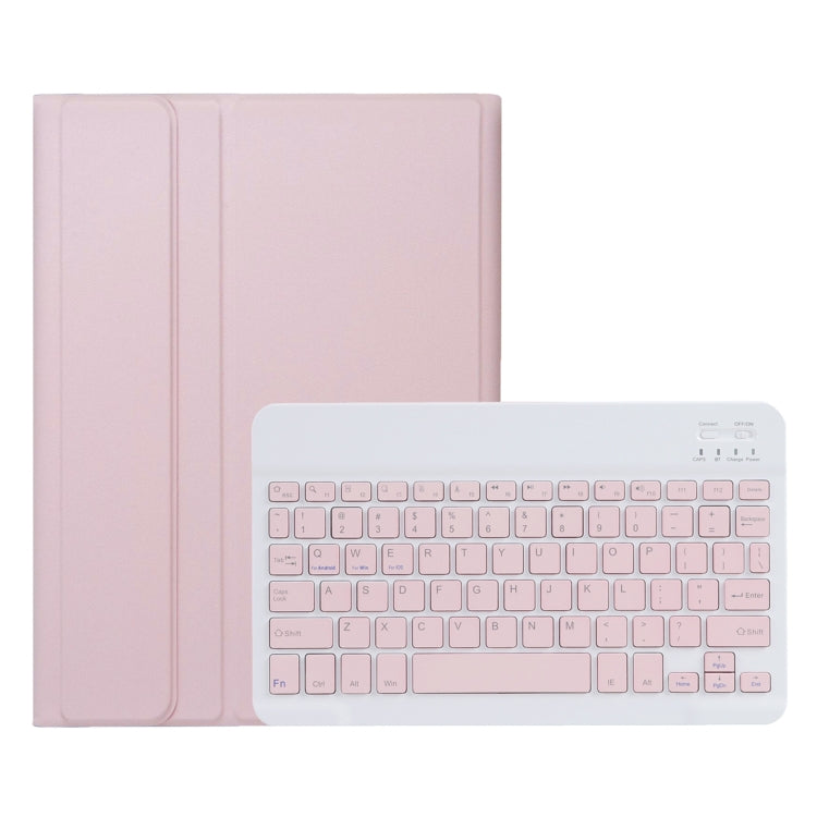 For Honor Pad X9 / X8 Pro 11.5 AH15 Ultra-thin Detachable Bluetooth Keyboard Leather Tablet Case(Pink White) - free shipping - PMC Jewellery - Order now!