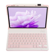 For Honor Pad X9 / X8 Pro 11.5 AH15 Ultra-thin Detachable Bluetooth Keyboard Leather Tablet Case(Pink White)