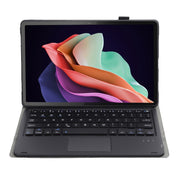 For Huawei MatePad SE 10.4 AH13-A Ultra-thin Detachable Bluetooth Keyboard Leather Tablet Case with Touchpad(Black)