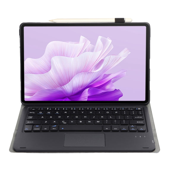 For Huawei MatePad 11.5 S 2024 AH20-A Ultra-thin Detachable Bluetooth Keyboard Leather Tablet Case with Touchpad(Black)