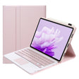 For Honor Pad X9 / X8 Pro 11.5 AH15-A Ultra-thin Detachable Bluetooth Keyboard Leather Tablet Case with Touchpad(Pink White) - free shipping - PMC Jewellery - Order now!