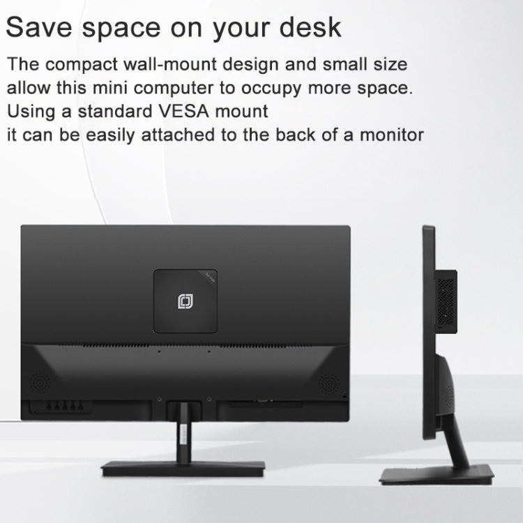 Jumper N100 II Mini PC, Intel 12th Generation Alder Lake-N N100 Quad-core 3.4GHz, RAM: 8GB, ROM: 256GB, Support HDMI(EU Plug) - free shipping - PMc TechLife - Order now!