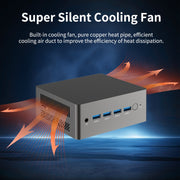 Jumper N305 Mini PC, Intel Alder Lake-N N305 Octa-core 3.8GHz, RAM: 16GB, ROM: 512GB(EU Plug)