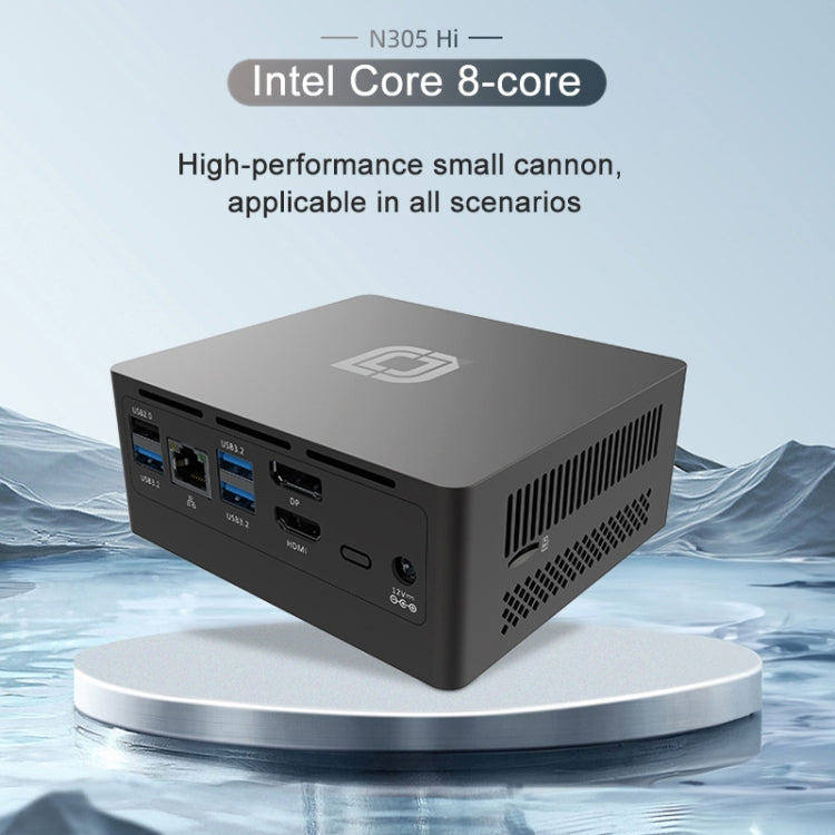 Jumper N305Hi Mini PC, Intel Alder Lake-N i3-N305 Octa-core 3.8GHz, RAM: 16GB, ROM: 512GB(EU Plug) - free shipping - PMc TechLife - Order now!