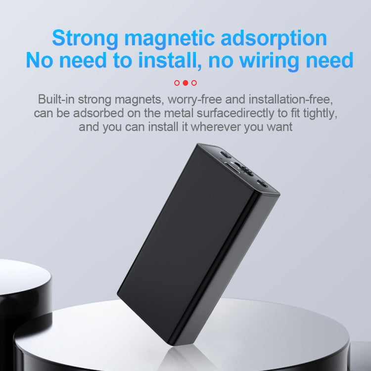 Q65 Long-lasting Magnetic Intelligent Voice Recording Pen, Memory:4GB(Black)
