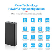 Q65 Long-lasting Magnetic Intelligent Voice Recording Pen, Memory:8GB(Black)