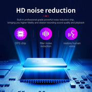 Q65 Long-lasting Magnetic Intelligent Voice Recording Pen, Memory:32GB(Black)