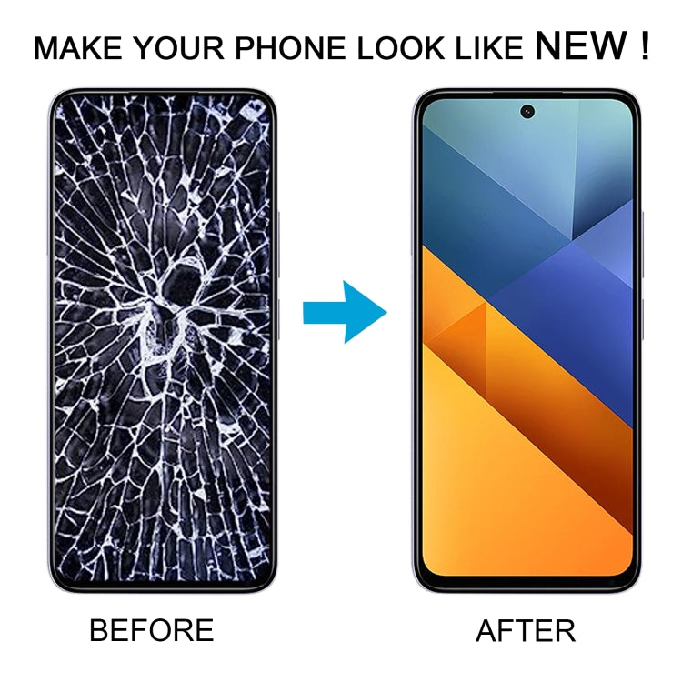 For Xiaomi Poco M6 4G OEM LCD Screen With Digitizer Full Assembly