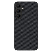 For Samsung Galaxy S25+ 5G Carbon Fiber Texture Printing Phone Case(Black)