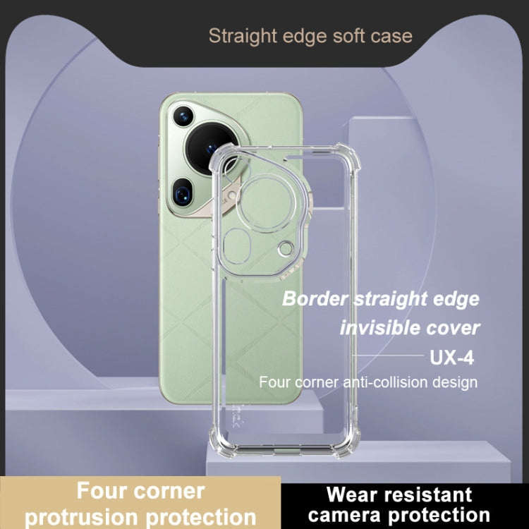 For Huawei Pura 70 Ultra IMAK UX-4 Series Four-corner Shockproof Phone Case(Transparent)