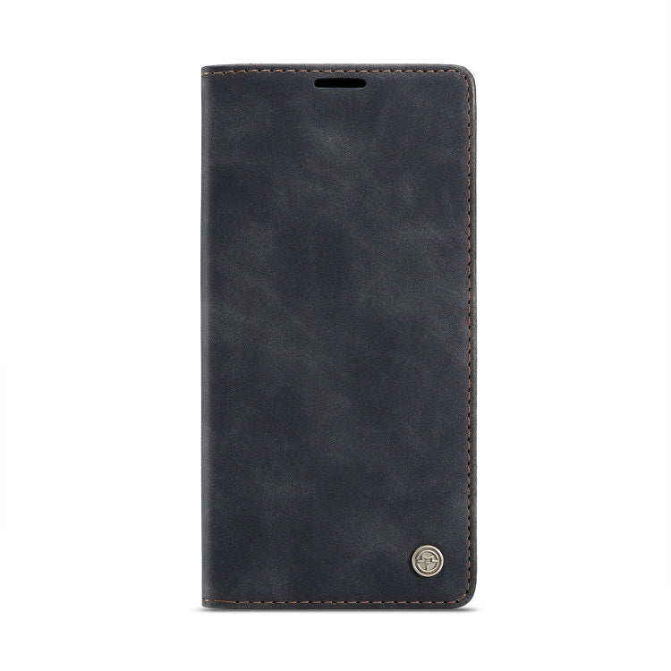 For iPhone 12 Pro Max CaseMe-013 Multifunctional Retro Frosted Horizontal Flip Leather Case with Card Slot & Holder & Wallet(Black)