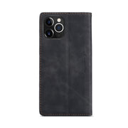 For iPhone 12 Pro Max CaseMe-013 Multifunctional Retro Frosted Horizontal Flip Leather Case with Card Slot & Holder & Wallet(Black)