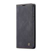 For OnePlus Nord CaseMe-013 Multifunctional Retro Frosted Horizontal Flip Leather Case with Card Slot & Holder & Wallet(Black)