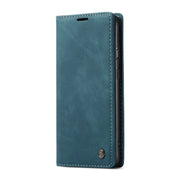 For OnePlus Nord CaseMe-013 Multifunctional Retro Frosted Horizontal Flip Leather Case with Card Slot & Holder & Wallet(Blue)