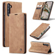 For OnePlus Nord CaseMe-013 Multifunctional Retro Frosted Horizontal Flip Leather Case with Card Slot & Holder & Wallet(Brown) - OnePlus Cases by CaseMe | Online Shopping South Africa | PMC Jewellery | Buy Now Pay Later Mobicred
