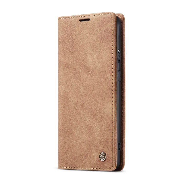 For OnePlus Nord CaseMe-013 Multifunctional Retro Frosted Horizontal Flip Leather Case with Card Slot & Holder & Wallet(Brown)