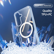 For Samsung Galaxy S25+ 5G DUX DUCIS Clin Mag Series Magsafe TPU Phone Case(Transparent)