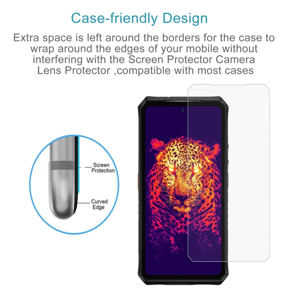 For Ulefone Armor 28 Ultra Thermal 10pcs 3D 0.3mm Fine Hole High Aluminum Tempered Glass Film