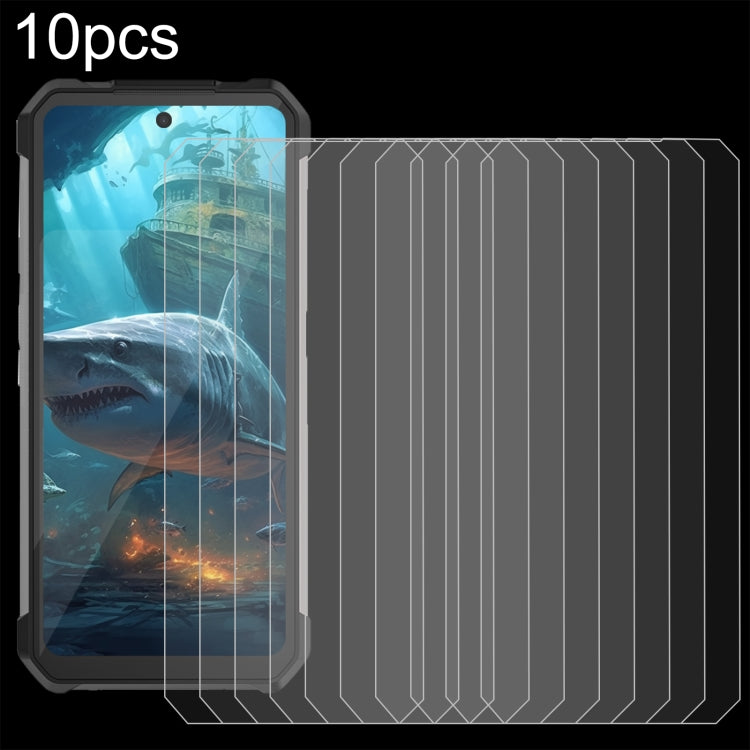 For UNIHERTZ Shark 5G 10pcs 3D 0.3mm Fine Hole High Aluminum Tempered Glass Film - Others by PMC TechLife | Online Shopping South Africa | PMC TechLife | Buy Now Pay Later Mobicred