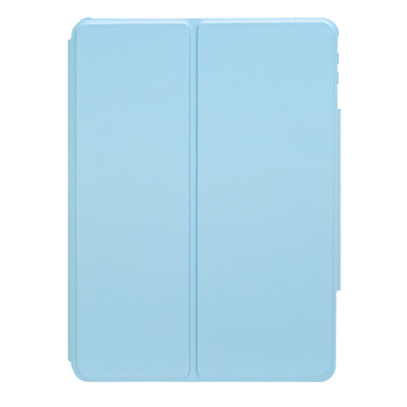 For iPad Pro 11 2024 L13-B 360 Rotation Acrylic Transparent Bluetooth Keyboard Leather Case(Blue)