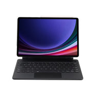 For Samsung Galaxy Tab S10+ / S9 FE+ P810 Magnetic Bluetooth Keyboard Leather Tablet Case(Black)