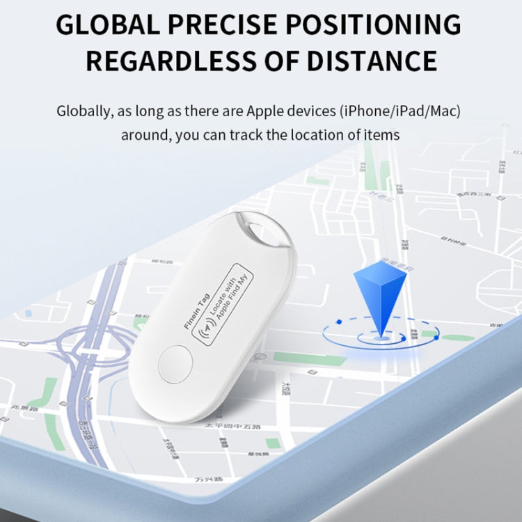 F1 Global Location Tracker Anti-lost Device(White) - Personal Tracker by PMC Jewellery | Online Shopping South Africa | PMC Jewellery | Buy Now Pay Later Mobicred