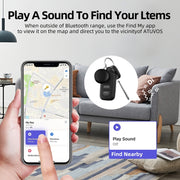 F8 Water-resistant Global Location Tracker Anti-lost Device(White)