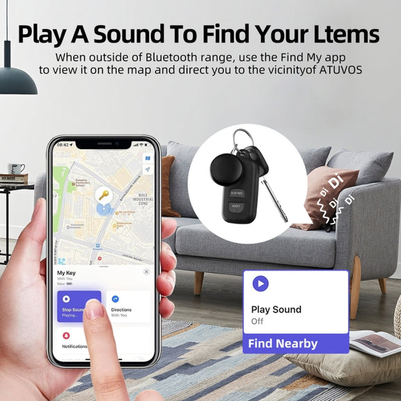 F8 Water-resistant Global Location Tracker Anti-lost Device(White)