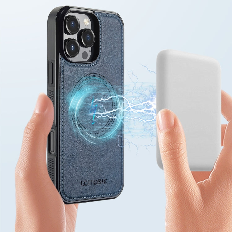 For iPhone 16 Pro LC.IMEEKE Magsafe Phone Case(Blue) - free shipping - PMC Jewellery - Order now!
