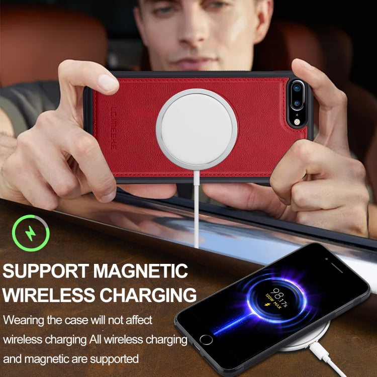 For iPhone SE 2024 LC.IMEEKE Magsafe Phone Case(Red) - free shipping - PMC TechLife - Order now!