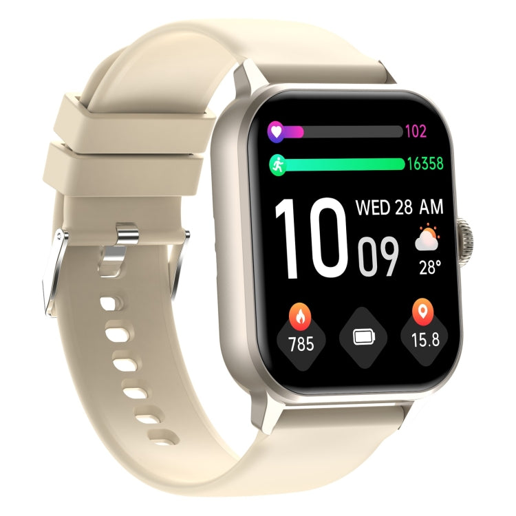ZW36A 1.83 inch BT Call Smart Watch, Blood oxygen / Blood Pressure / Heart Rate(Gold)