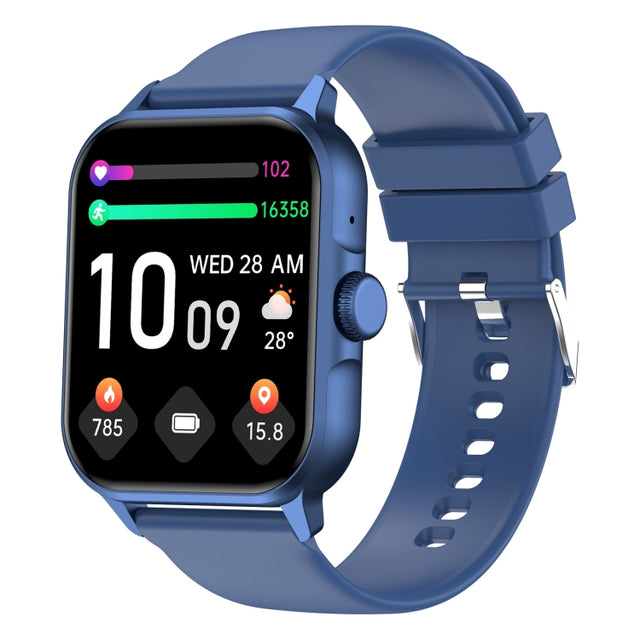 ZW36A 1.83 inch BT Call Smart Watch, Blood oxygen / Blood Pressure / Heart Rate(Blue)