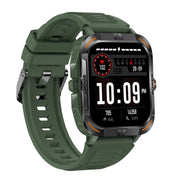 ZW69 1.97 inch AMOLED Outdoor Sports BT Call Smart Watch, Blood Oxygen / Heart Rate / Remote Photography / Sleep monitoring(Green)