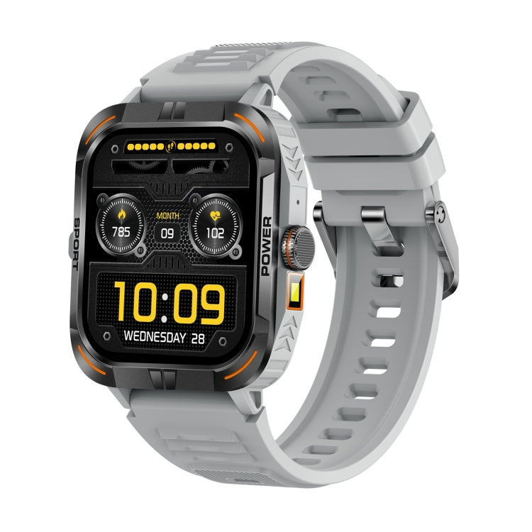 ZW69 1.97 inch AMOLED Outdoor Sports BT Call Smart Watch, Blood Oxygen / Heart Rate / Remote Photography / Sleep monitoring(Grey) - Smart Wristbands by PMC TechLife | Online Shopping South Africa | PMC TechLife | Buy Now Pay Later Mobicred