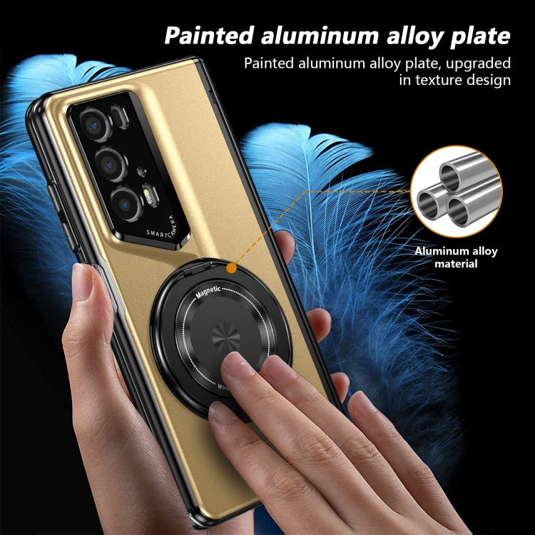 For Honor Magic V2 RSR Porsche Design Gold Medal Rotating Folding Series Ring Holder Phone Case(Gold) - free shipping - PMC TechLife - Order now!