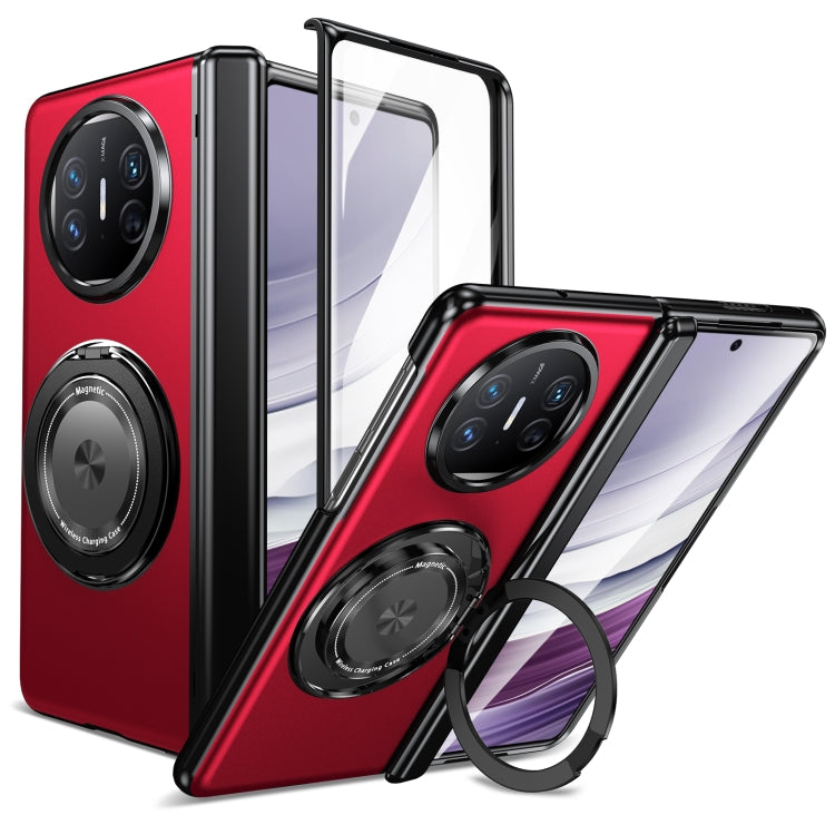 For Huawei Mate X5 Gold Medal Rotating Folding Series Ring Holder Phone Case(Red) - free shipping - PMC TechLife - Order now!
