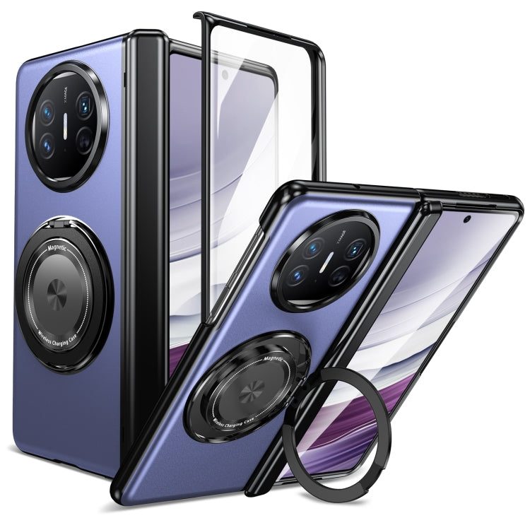 For Huawei Mate X5 Gold Medal Rotating Folding Series Ring Holder Phone Case(Blue) - free shipping - PMC TechLife - Order now!