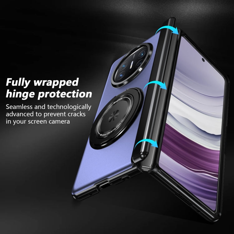 For Huawei Mate X5 Gold Medal Rotating Folding Series Ring Holder Phone Case(Blue) - free shipping - PMC TechLife - Order now!