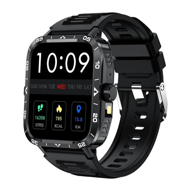 ZW59 1.95 inch BT Call Sports Smart Watch, Blood Oxygen / Heart Rate / Remote Photography(Black)