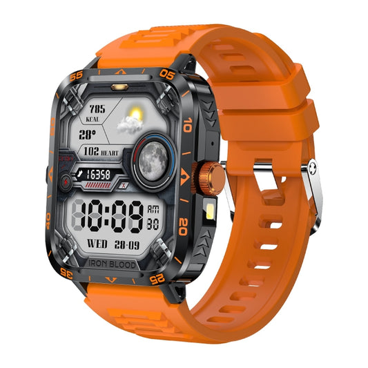 ZW59 1.95 inch BT Call Sports Smart Watch, Blood Oxygen / Heart Rate / Remote Photography(Orange) - free shipping - PMC Jewellery - Order now!