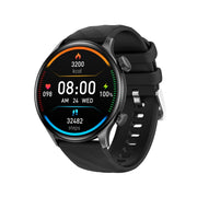 ZW63 1.39 inch Round Screen Smart Watch, Heart Rate / Blood Pressure / Blood Sugar / Blood Oxygen / Body Temperature / MET Test(Black)