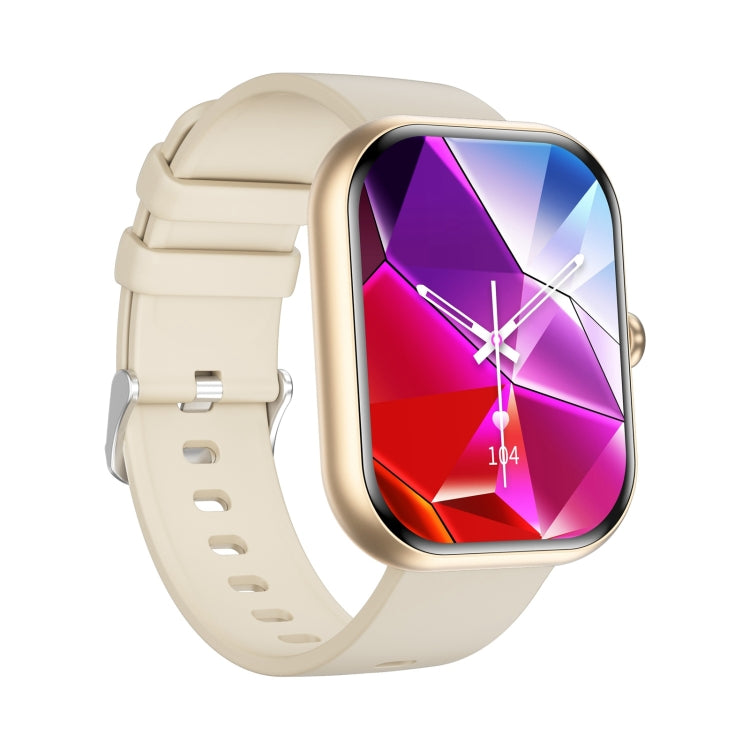 ZW65 2.01 inch Fitness Smart Watch, Blood Oxygen / Blood Pressure / Heart Rate(Gold)