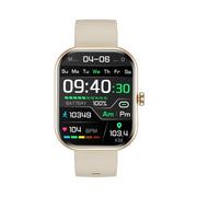 ZW65 2.01 inch Fitness Smart Watch, Blood Oxygen / Blood Pressure / Heart Rate(Gold)