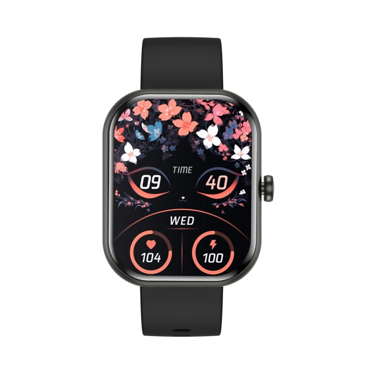 ZW65 2.01 inch Fitness Smart Watch, Blood Oxygen / Blood Pressure / Heart Rate(Black)