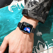 ZW65 2.01 inch Fitness Smart Watch, Blood Oxygen / Blood Pressure / Heart Rate(Blue)