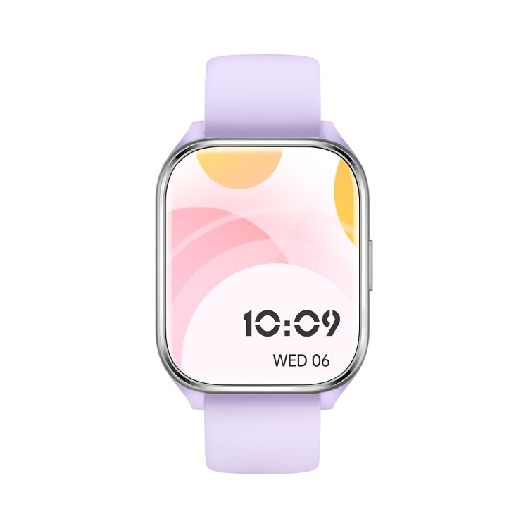 KT73S 1.85 inch Square Screen BT Call Smart Watch, Heart Rate / Blood Pressure / Blood Oxygen / Female Health / Sleep Monitoring(Purple) - free shipping - PMC TechLife - Order now!