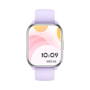 KT73S 1.85 inch Square Screen BT Call Smart Watch, Heart Rate / Blood Pressure / Blood Oxygen / Female Health / Sleep Monitoring(Purple)