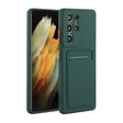 For Samsung Galaxy S25 Ultra 5G Card Slot Design Shockproof TPU Phone Case(Dark Green) - free shipping - PMC TechLife - Order now!