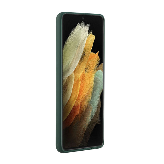 For Samsung Galaxy S25 Ultra 5G Card Slot Design Shockproof TPU Phone Case(Dark Green)