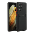 For Samsung Galaxy S25 Ultra 5G Card Slot Design Shockproof TPU Phone Case(Black) - Galaxy S25 Ultra 5G Cases by PMC TechLife | Online Shopping South Africa | PMC TechLife | Buy Now Pay Later Mobicred